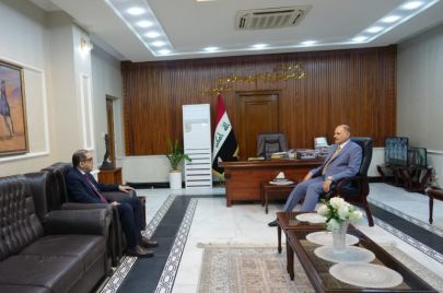 القائم بأعمال السفارة المغربية في العراق عبد الكريم بنسلام