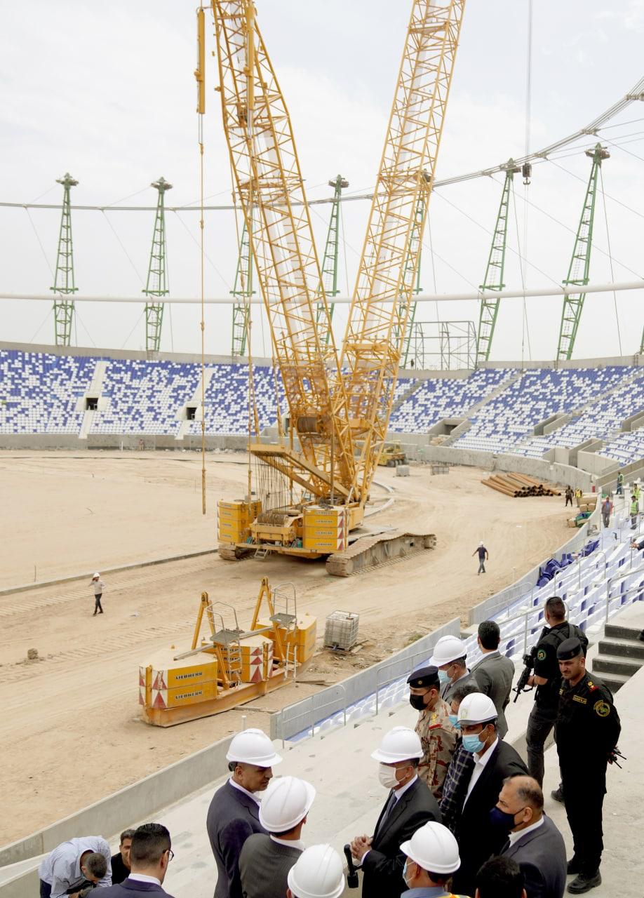 صور| ملعب أولمبي جديد في البصرة استعدادًا لخليجي 25