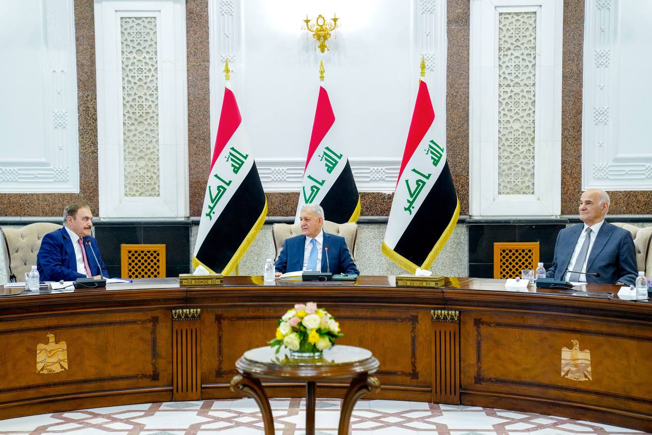 اجتماع عراقي - تركي في قصر بغداد