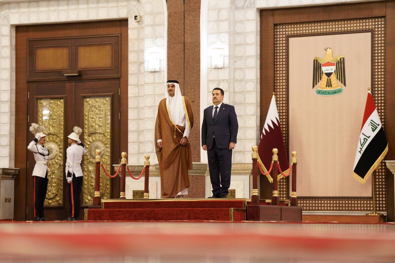 أمير قطر في بغداد