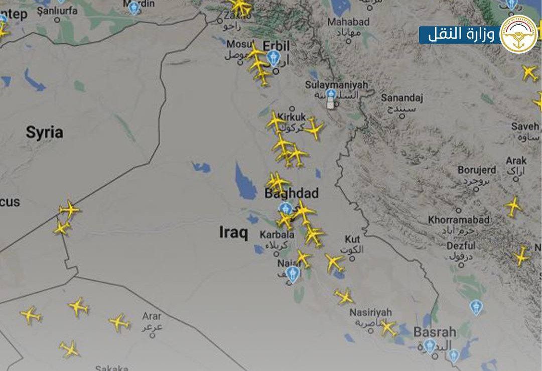 شركات الطيران التي عاودت الهبوط في مطارات العراق والتحليق في أجوائه