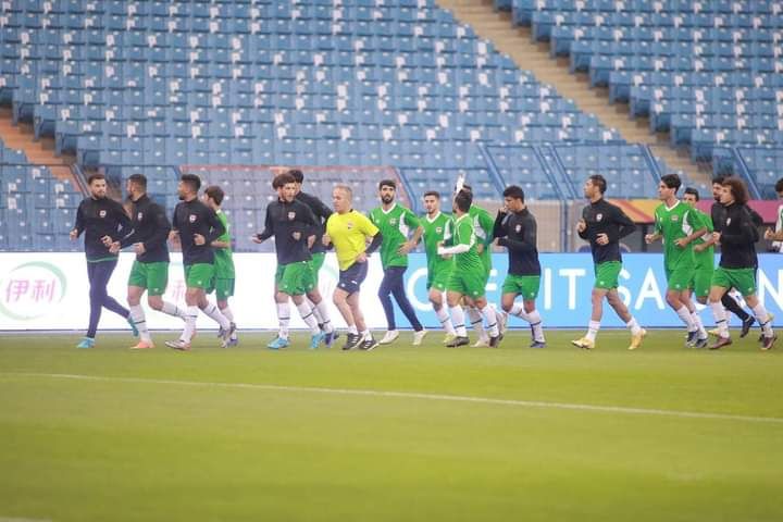 صور| آخر استعدادات المنتخب العراقي قبل مواجهة الإمارات