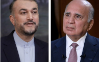 وزير الخارجية العراقي ونظيره الإيراني حول القصف التركي 