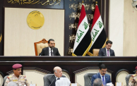 جلسة البرلمان العراقي بشأن قصف دهوك