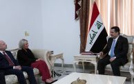 استقبل رئيس مجلس الوزراء المكلف محمد شياع السوداني، يوم الأحد 16 تشرين الأول/أكتوبر 2022، الممثلة الخاصة للأمين العام للأمم المتحدة في العراق جينين بلاسخارت.