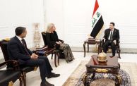 وأكد رئيس مجلس الوزراء للمبعوثة الأممية "تطلّع العراق إلى المزيد من التعاون مع المنظمة الأممي