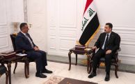 إجتمع رئيس مجلس الوزراء السيد محمد شياع السوداني، صباح اليوم الثلاثاء، بمحافظ البنك المركزي العراقي السيد مصطفى غالب مخيف.