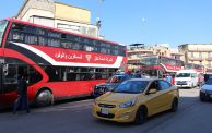   النقل الجماعي في بغداد الازدحام زخم مروري