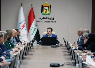 ئيس مجلس الوزراء السيد محمد شياع السوداني يبحث مع مسؤولي وزارة الكهرباء مشاكل التيار الكهربائي وسبل المعالجة