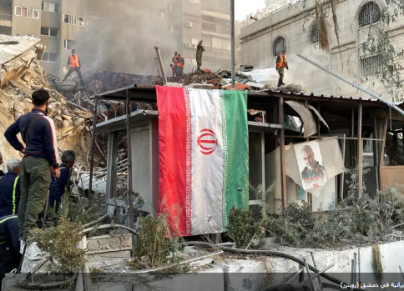 القنصلية الايرانية في دمشق