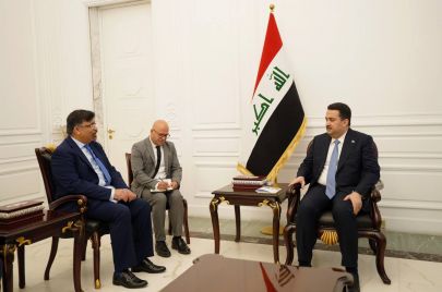 وأكد رئيس مجلس الوزراء لوفد المؤسسة، "انفتاح العراق على كل ما من شأنه الدفع بعجلة التنمية، وتعزيز الشراكة الإقليمية مع الدول والمنظمات، لما فيه مصلحة الشعب العراقي والشعوب الصديقة".