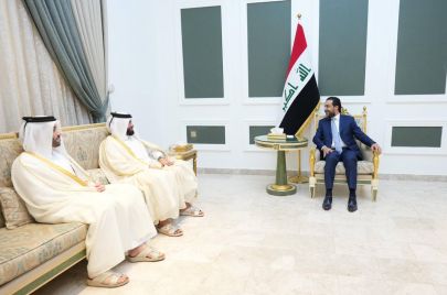 الحلبوسي يستقبل سفيري قطر والبحرين