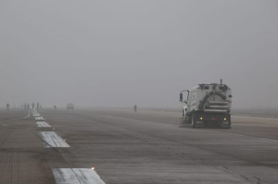 مدرج مطار بغداد