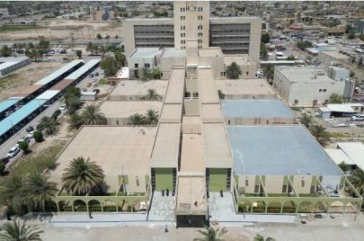 مشروع تأهيل مُستشفى الزهراء التعليمي في محافظة واسط إلى 98 بالمئة.