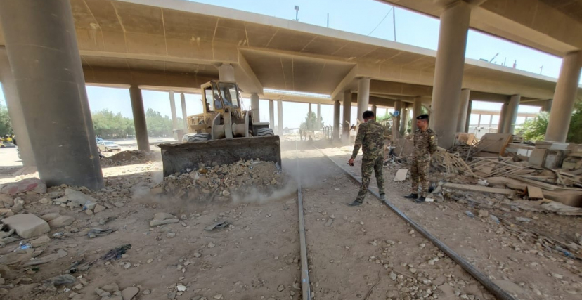 سكة حديد في العراق