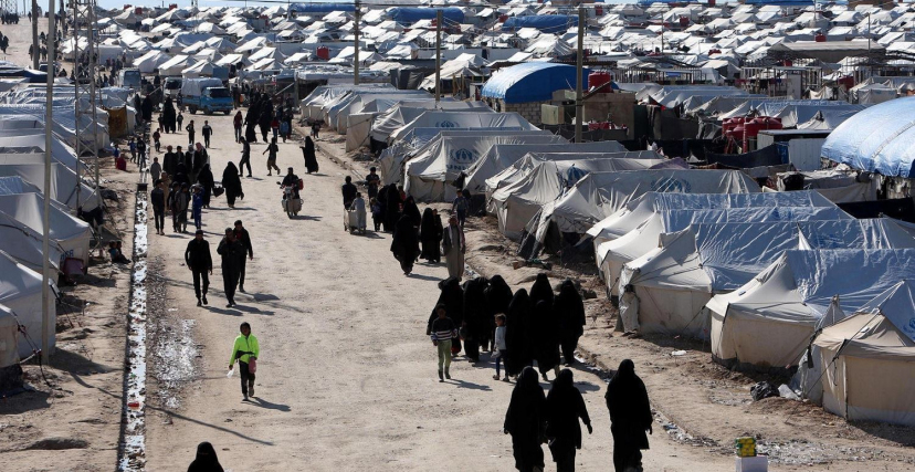 مخيم الهول السوري