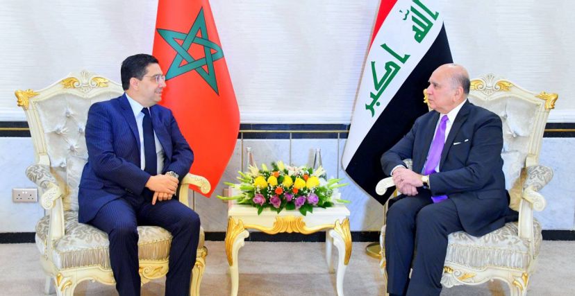 أعلنت وزارة الخارجية العراقية، يوم السبت 28 كانون الثاني/يناير 2023، وصول وزير الخارجيَّة المغربيّ ناصر بوريطة إلى بغداد في زيارة رسمية.