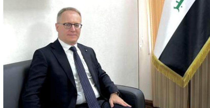 السفير الايطالي في العراق سد الموصل