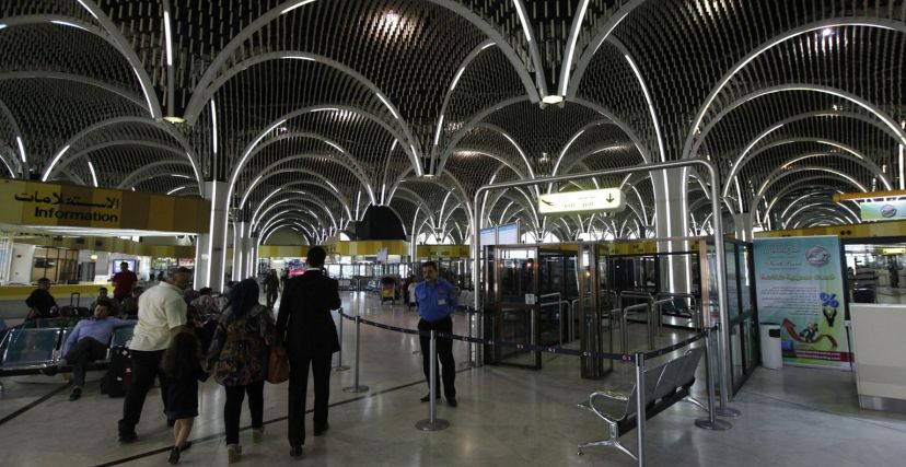 مطار بغداد مسافرين سفر